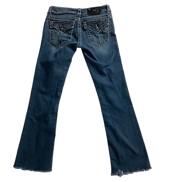 Miss Me Boot Cut Blue Jeans Size 27 - Picture 1 of 10